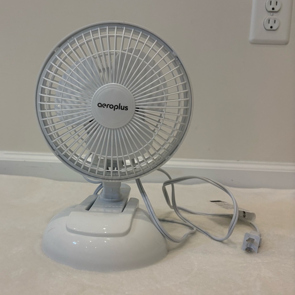Rarely Used Compact Clip-On Fan